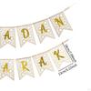 Eid Mubarak Banner Pull Flag for Ramadan Celebration Decor Muslim Party Supplies