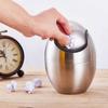 1PC Mini Trash Can 304 Stainless Steel Table Desktop Garbage Organizer Waste Bin Litter Holder for Office Use