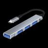 Адаптер-хаб DOREWIN Type-C на USB 3.0/2.0