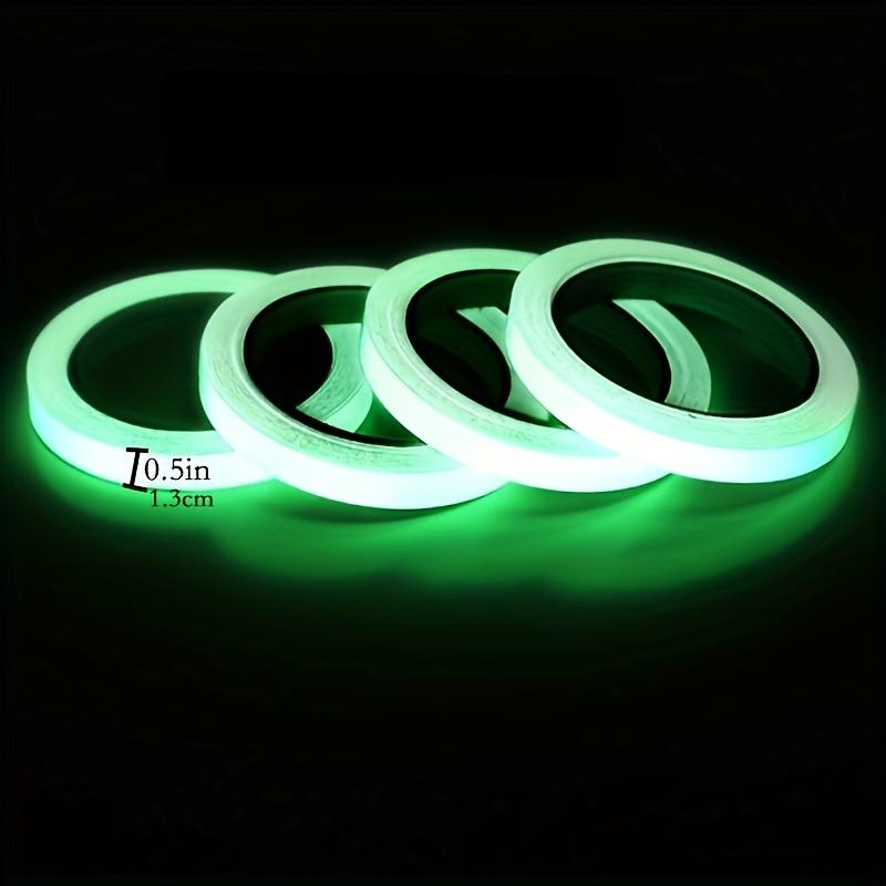 Светящаяся в темноте лента Самоклеящаяся флуоресцентная лента Светящаяся лента Наклейки на стену Украшения для дома, Лента для украшения на Хэллоуин