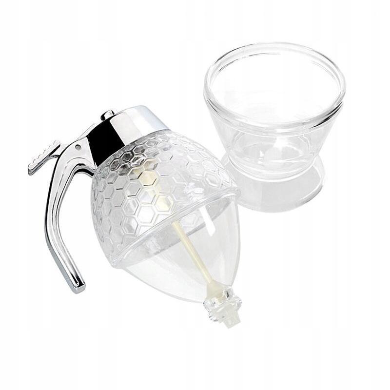 Honey Dispenser Honey Syrup Chocolate Dispenser Plastic 240Ml 15Cm