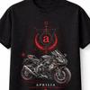Унисекс Футболка с принтом Мотоциклиста Aprilia RSV4 1100 Factory Superbike