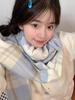Korean Style Atmosphere Scarf - 2025 High-End Women's Autumn/Winter Warm and Windproof Neck Warmer