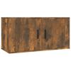 vidaXL TV-Wandschrank Räuchereiche 80x34,5x40 cm