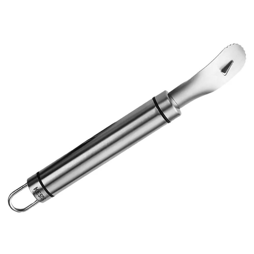 Stainless Steel Orange Peeler Long Handle Citrus Peeler Gadget Citrus Slicer  Kitchen Use