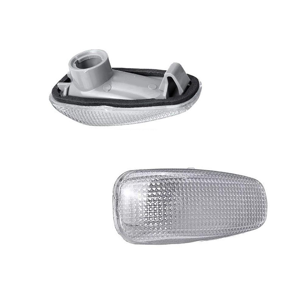 1 пара линз повторителей указателей поворота на крыло A2108200921 для Mercedes-Benz CLK SLK-Cl