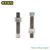 Motorcycle M8 Chain Adjuster Bolt Titanium Alloy/Stainless Steel For HONDA KAWASAKI SUZUKI YAMAHA Off-road Pit Dirt Bike Parts