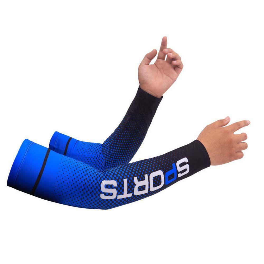 Outdoor UV Protection Ice Sleeves Cycling Arm Sleeves Sunscreen Headscarf Sports Cooling Sleeves