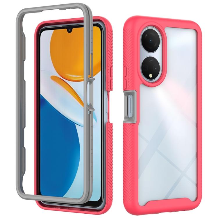 Для Honor X7 Звездное небо однотонный противоударный прозрачный чехол из ТПУ для ПК