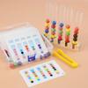 Test Tube Clip Beads Test Tube Toys Educational Toy Clip Beads Color Matching Games  Children Gifts