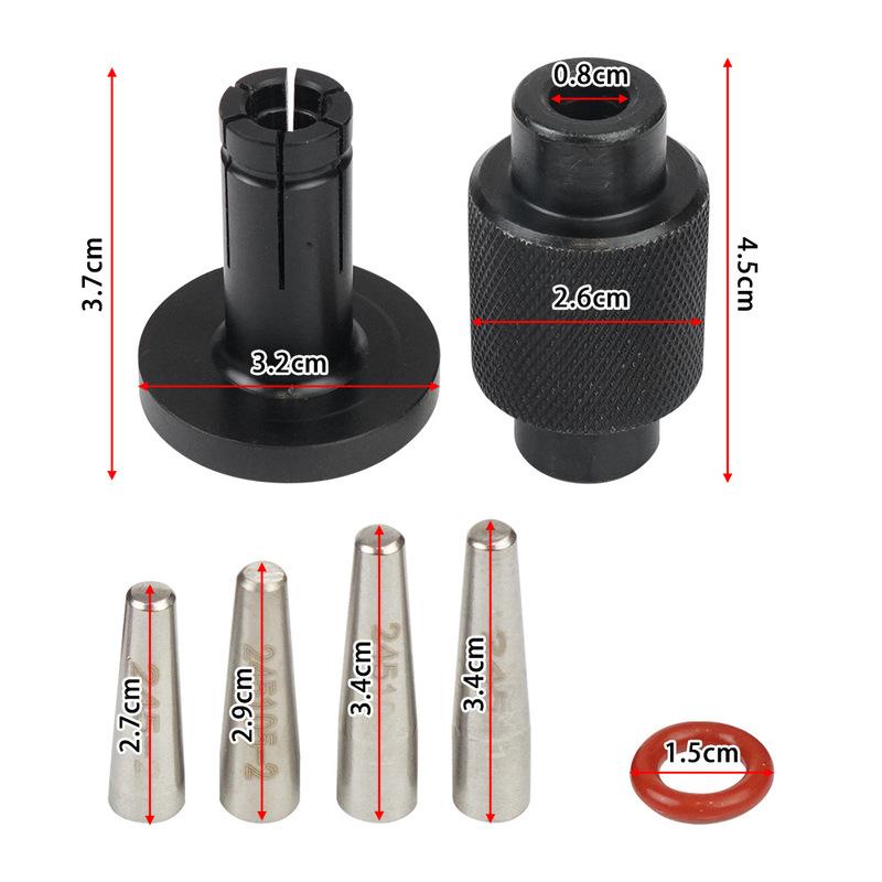 For GM Engines Fuel Injector Rail Assembly Remover & GM245 Fuel Injector Seals Tools Perfectly Fits 6706