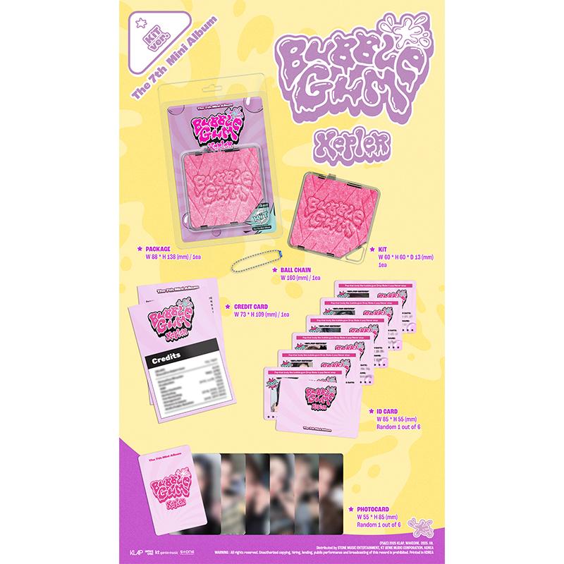 [Предзаказ] Kep1er - 7-й мини-альбом [BUBBLE GUM] KiT-версия