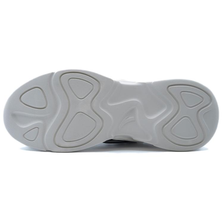 Anta Breakthrough Leather Fashion Versatile Non-Slip Wear-Resistant Low-Top Casual Shoes Women Casual Shoes White Pink 122518860R-1