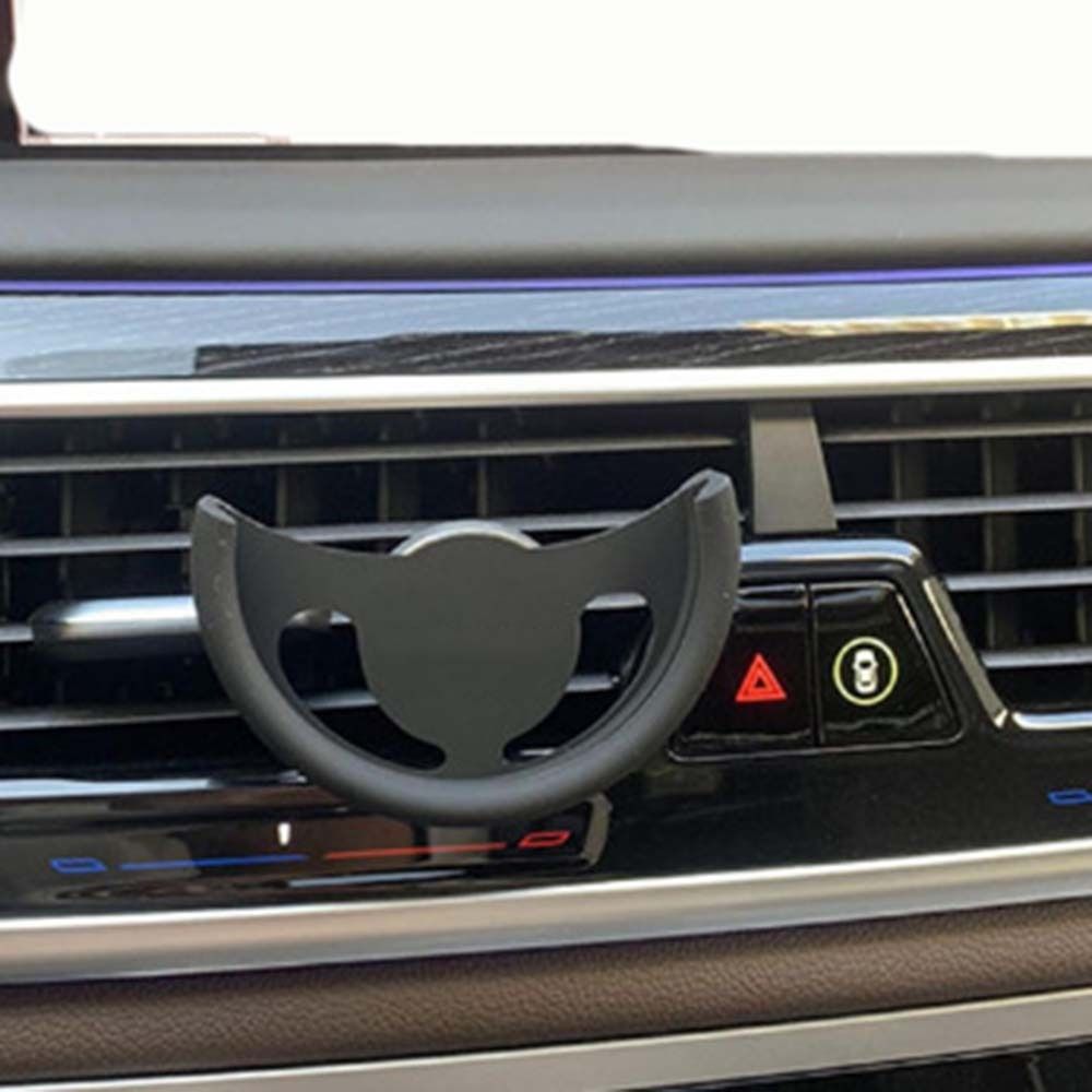 Round Shape Car Aromatherapy Holder Plastic Car Aromatherapy Diffuser  Car Bracket