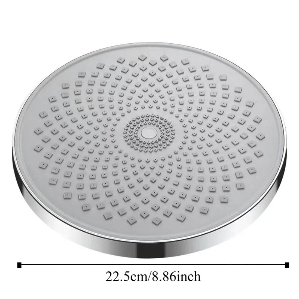 9-inch Large Rain Shower Head Internal Pressure Booster High Pressure Shower Head  Ceiling Mount