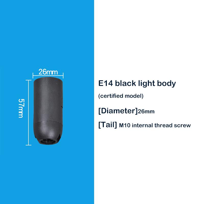 Led Light Bulb Lamp Base Head Power Holder AC Lampholder E14 E27 M10 Socket Electric Pendant Socket Screw Lamp Shade Converter