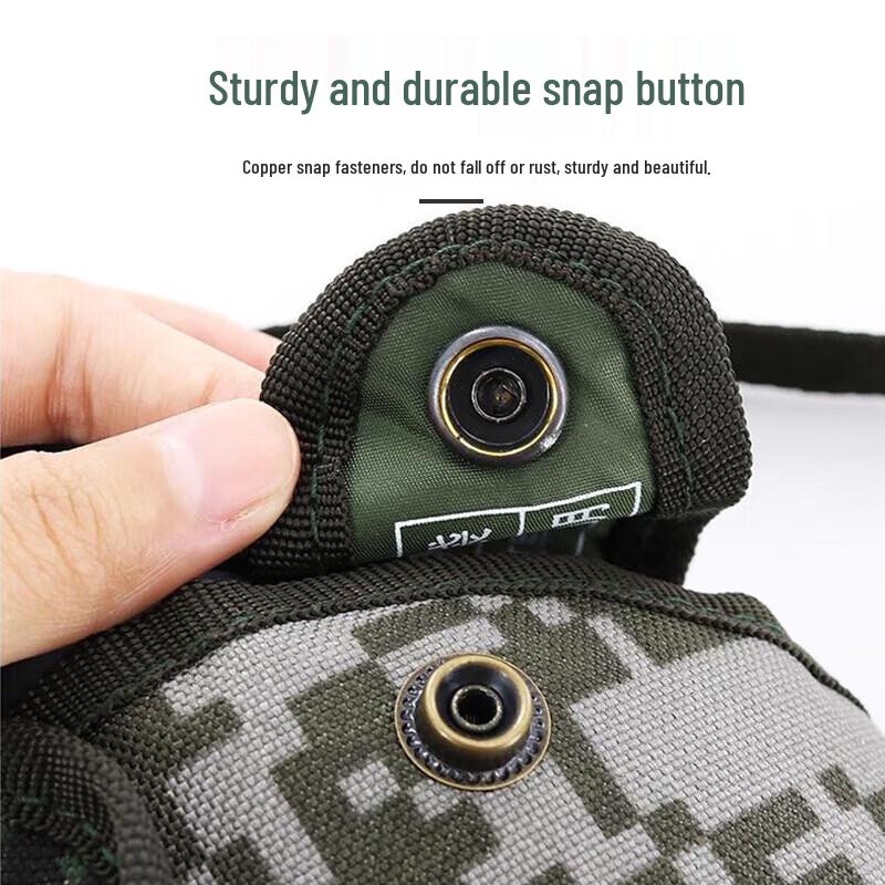 Shuchu 1L Aluminum Military Canteen with Cover and Strap