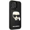 Karl Lagerfeld Klhcp14Lkh3Dbk Iphone 14 Pro 6,1 Czarny/Black Hardcase 3D Rubber Karl`s Head