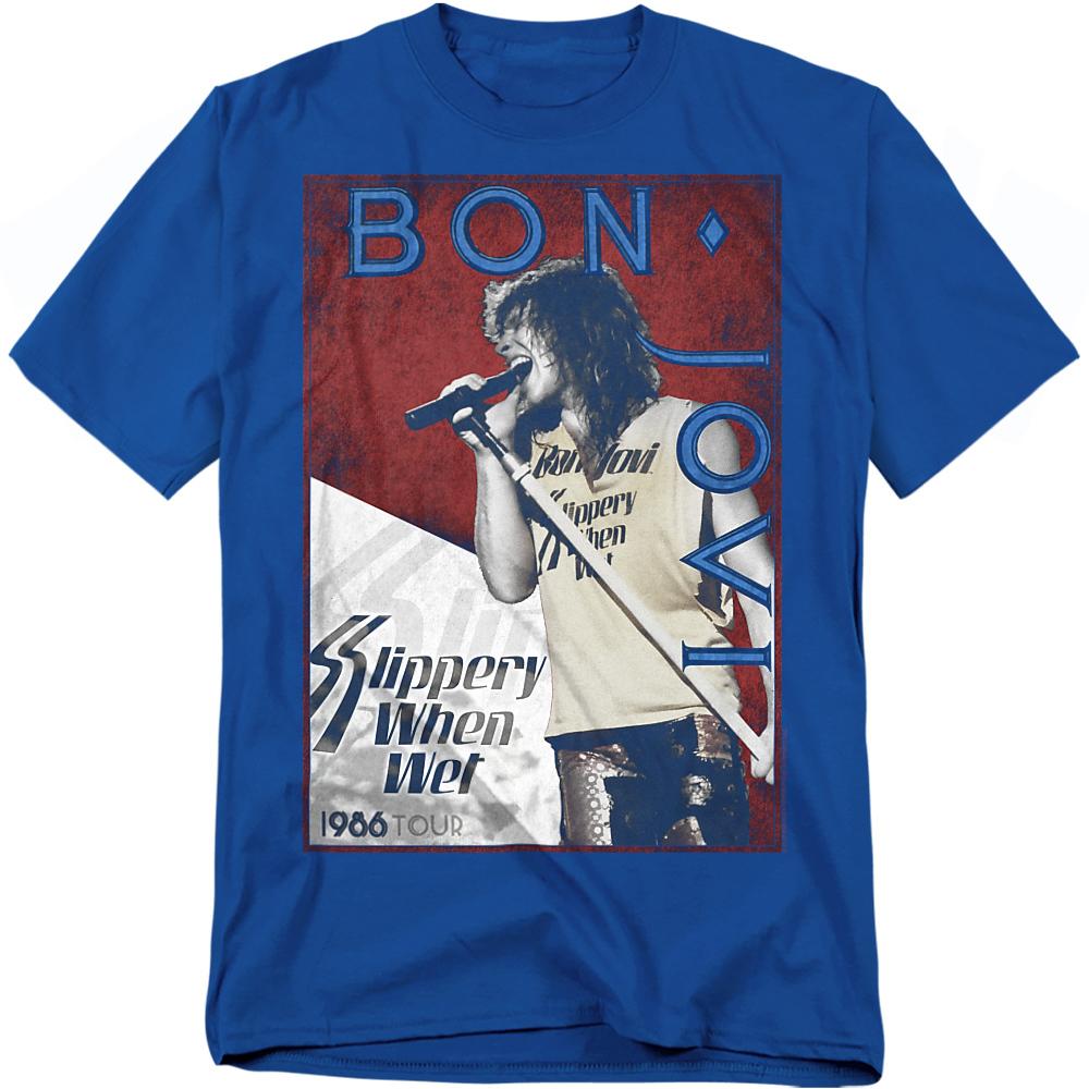 Bon Jovi Unisex Adult 86 Tour T-Shirt