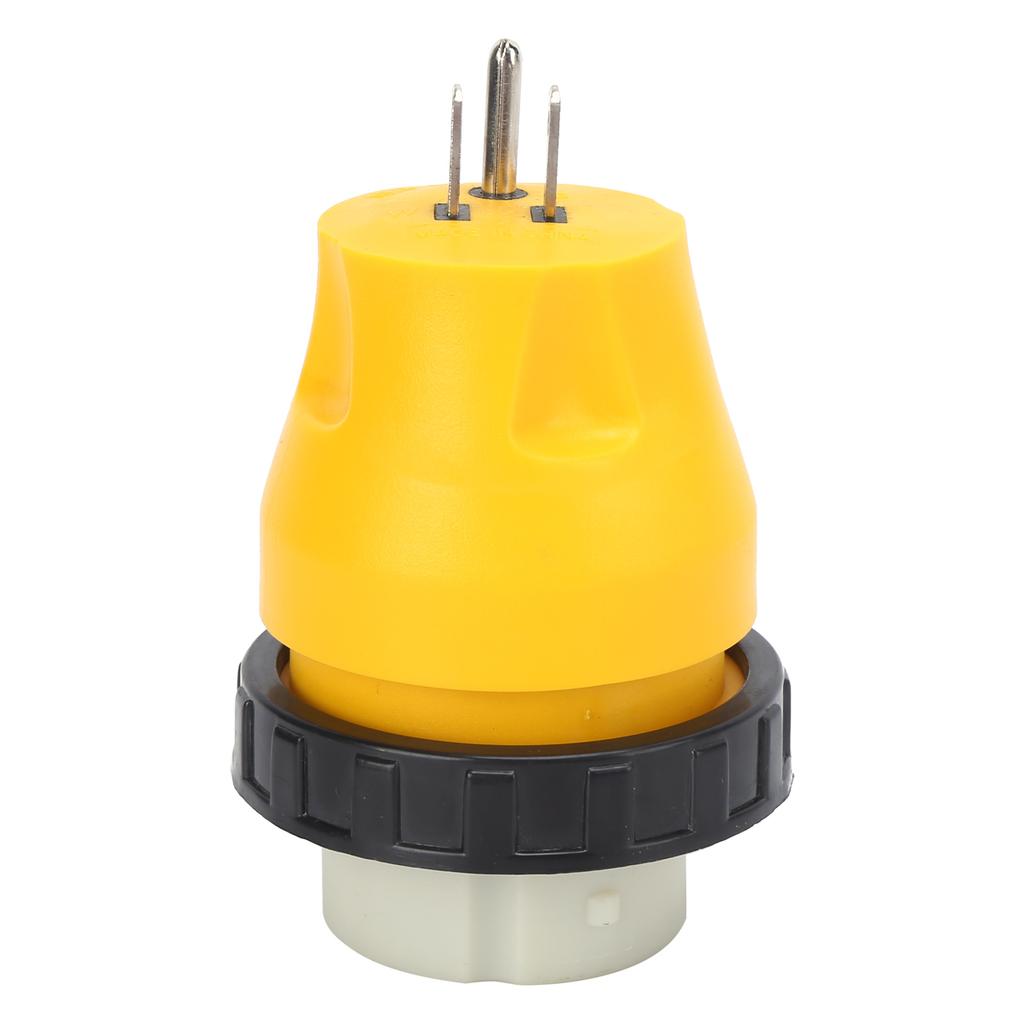 Электрический адаптер RV с блокировкой 15A вилка папа на 50A розетка мама поворотная блокировка разъем шнура питания вилка США 125В