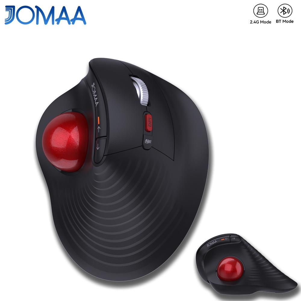 Эргономичная Bluetooth-мышь-трекбол JOMAA для PS и САПР