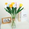 Tulip Simulation Flower Feel Moisturizing Living Room Home Decoration Flower Arrangement Wedding Photography Props Bouquet