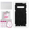 apgo Protective Skin Sticker for the Back+sides Compatible with Samsung Galaxy S10 5G, Full Wrap Film, Foil, Vinyl - Pattern Black Camo