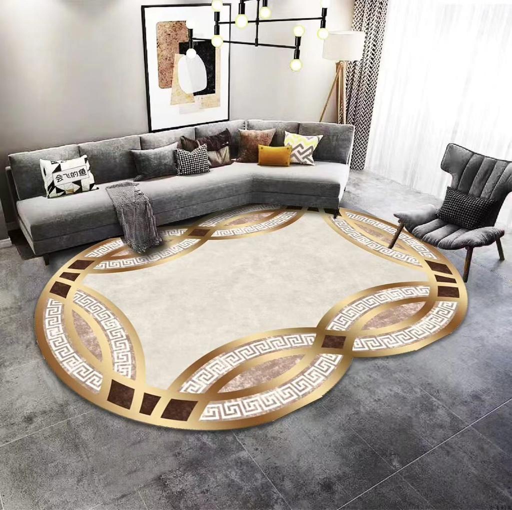 Ковер для гостиной, устойчивый к грязи и простой в уходе, нескользящий ковер для журнального столика, универсальный ковер для кровати на все времена