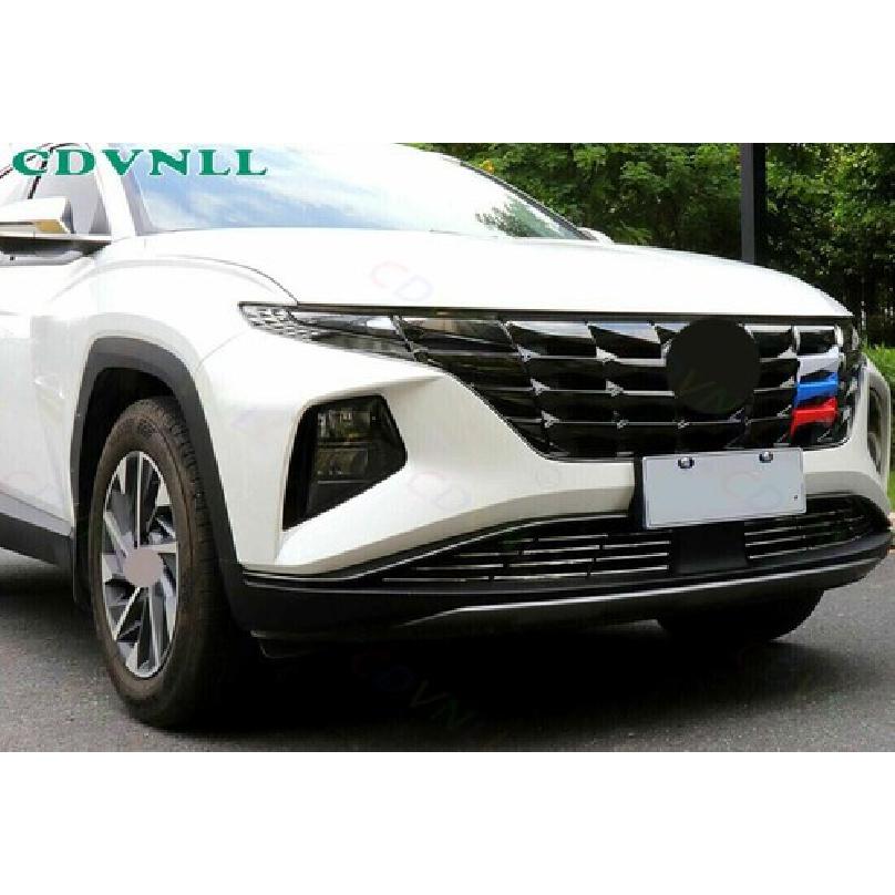Front Grille Grill Ring Strip Trim 3* For Hyundai Tucson - Red+Blue+Gray