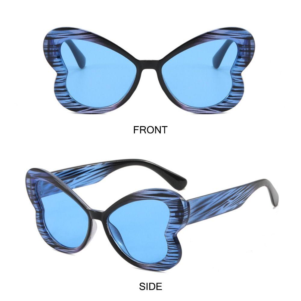 Candy Color Women's Cat Eye Sun Glasses Colorful Shades Trendy Butterfly Sunglasses