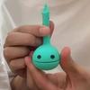 Электронная музыкальная игрушка-головастик, милый брелок, сенсорный инструмент с забавными звуками и светом, портативная игрушка-антистресс для путешествий для детей, подарок в носок