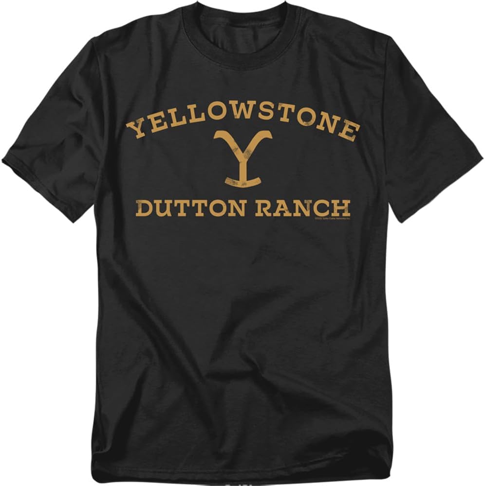Yellowstone Dutton Ranch Y Logo Graphic T-shirt