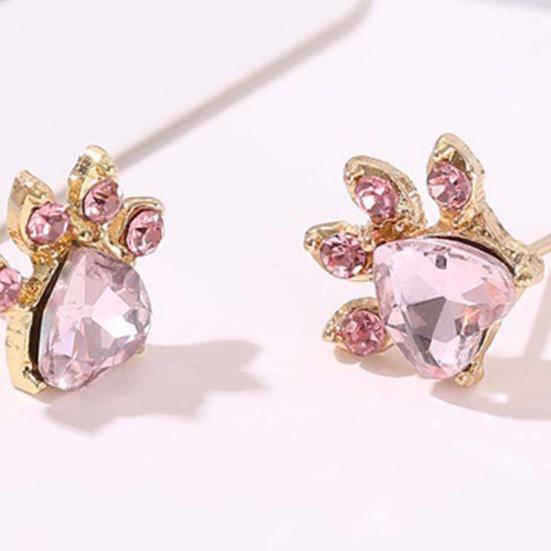 Модные серьги-гвоздики из изысканного сплава, антиаллергенные