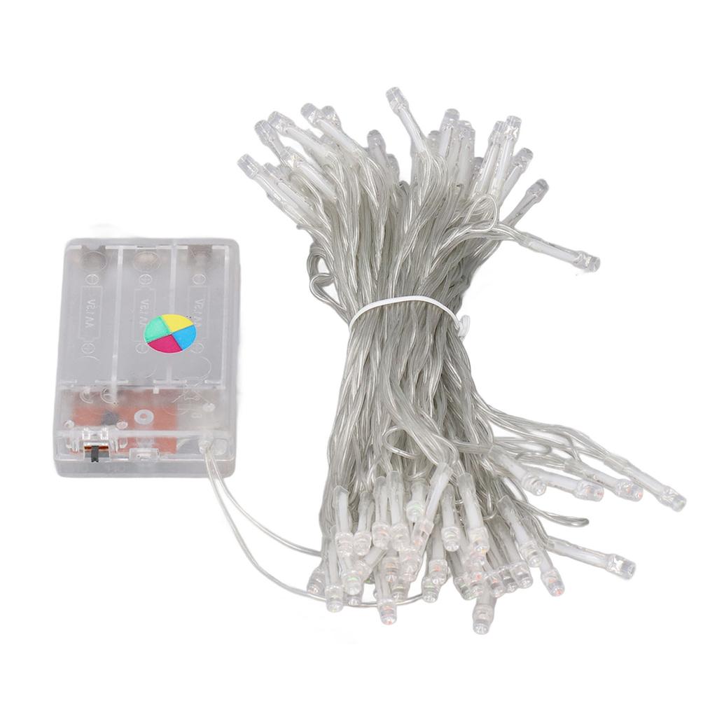 Светодиодные уличные гирлянды Мягкое освещение Безопасные Гибкие Разноцветные гирлянды Декор на Рождество