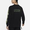 Nike Футболки Мужские Черные С Круглым Вырезом Умеренный Прямой Крой DO6946-010