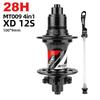 MT009 Передняя задняя втулка для горного велосипеда MTB 32 28 36 отверстий hg xd ms micro spline барабан 11 12 скоростей 100 142 135 QR сквозная велосипедная втулка