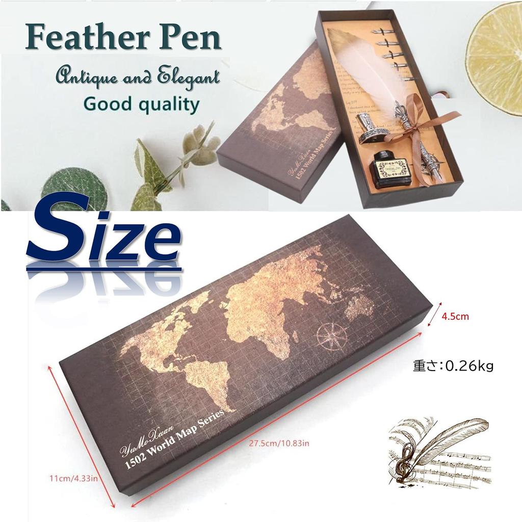 Dilib Перьевая ручка Подставка для перьевой ручки Набор чернильниц Антикварная ручка-перо (белый)