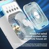 MIJIA Портативный 3-в-1: Вентилятор, Увлажнитель, Кондиционер с LED-ночником. Бытовой, Маленький, Офисный, Регулируемый