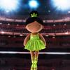 Soft Baby Doll Symphony Mist Gold Ballerina Girl Dream Girl Doll Children Cloth Toy Birthday Gift Green