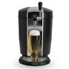 H. Koenig BW1778 Beer Cooler with Cooling for All 5 L Universal Kegs, 65 W, Black [Energy Class B]