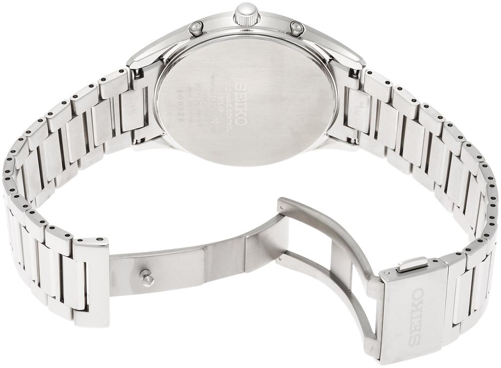 Seiko Watch Dolce Dress Design Titanium Solar Watch SADZ185 Radio-Controlled Men's