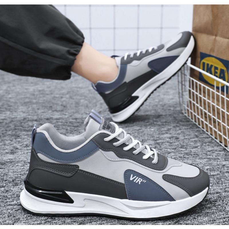 Fashion 2025 Men's Four Seasons Outdoor Casual Walking Sneakers Breathable Fashion Hiking Shoes Non-slip Soft Bottom Skateboarding Shoes