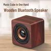Q1 Портативная ретро деревянная Bluetooth-колонка - Мини-сабвуфер и креативный подарок