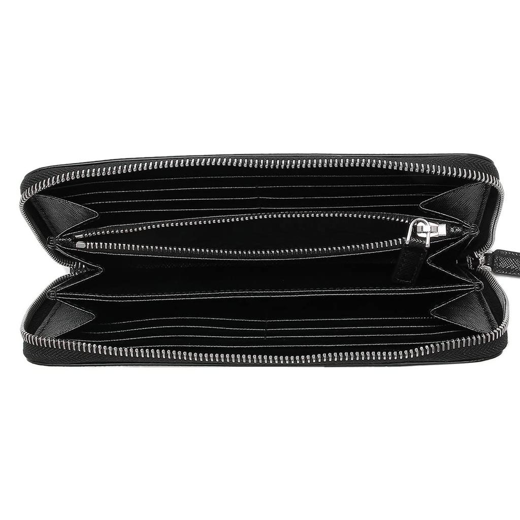 Long Wallet Saffiano 2ML188 2ML317 2ML506 QHH QME Black [Prada] Men's (2) NERO(F0002) [Item]