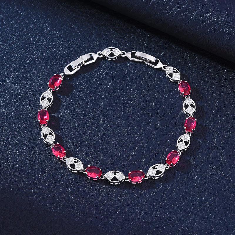 Браслет из натурального диопсида с высокой чистотой огненных цветов, сверкающий браслет в дворцовом стиле с тонкой инкрустацией для женщин