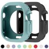 Мягкий силиконовый чехол для Apple Watch 9 8 Ultra 49 мм 45 мм Защитная крышка Для iWatch серии 7 6 5 4 SE 40 44 41 мм Бампер