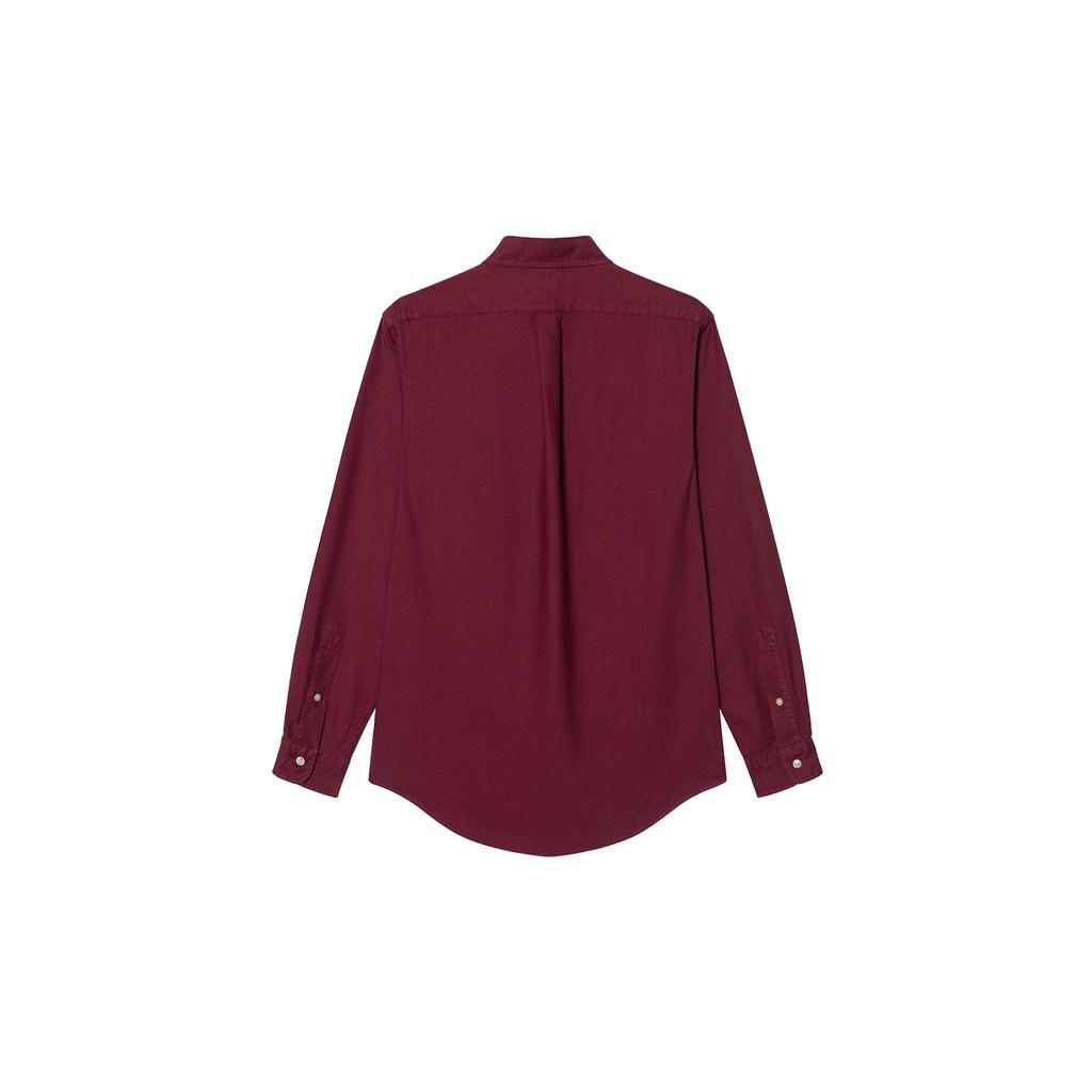 Polo Ralph Lauren Solid Logo Embroidered Long Sleeve Shirt Men Shirts MNPOWOV16821745-600