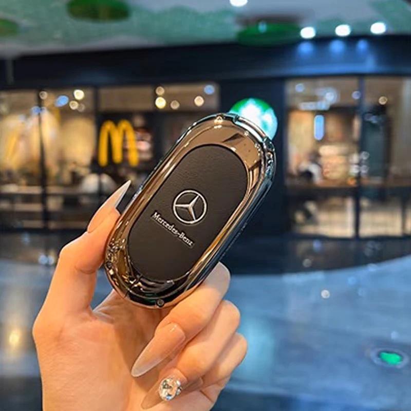 VRN2   car key case cover For Mercedes Benz C S Class W206 W223 S350 C260 C300 S400 S450 S500 Key Shell Protector