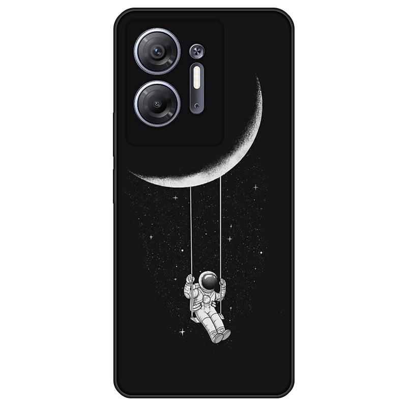 Для infinix Hot 30 5G корпус окрашенная задняя крышка из ТПУ infinix Hot 30 5G мягкий силиконовый чехол