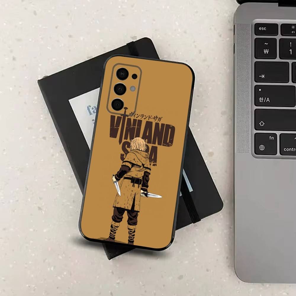 Comics V-VINLAND S-SAGA Phone Case For Samsung Galaxy A73,91,80,72,51,53,52,71,22,5G,Note,J7,8,9 Soft Black Cover